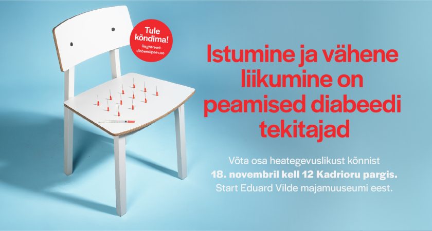 Diabeedipäeva heategevuslik kõnd 18.novembril Tallinnas