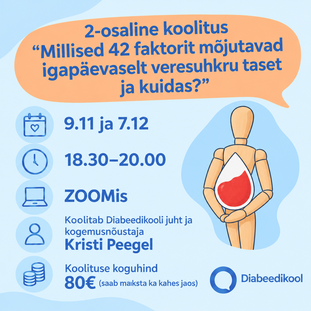 9.11 ja 7.12 Veebikoolitus